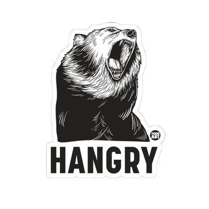 Hangry BearTodd Art Sticker