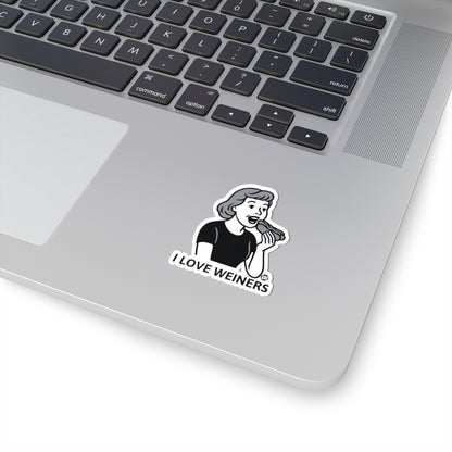 Wiener EnthusiastTodd Art Sticker
