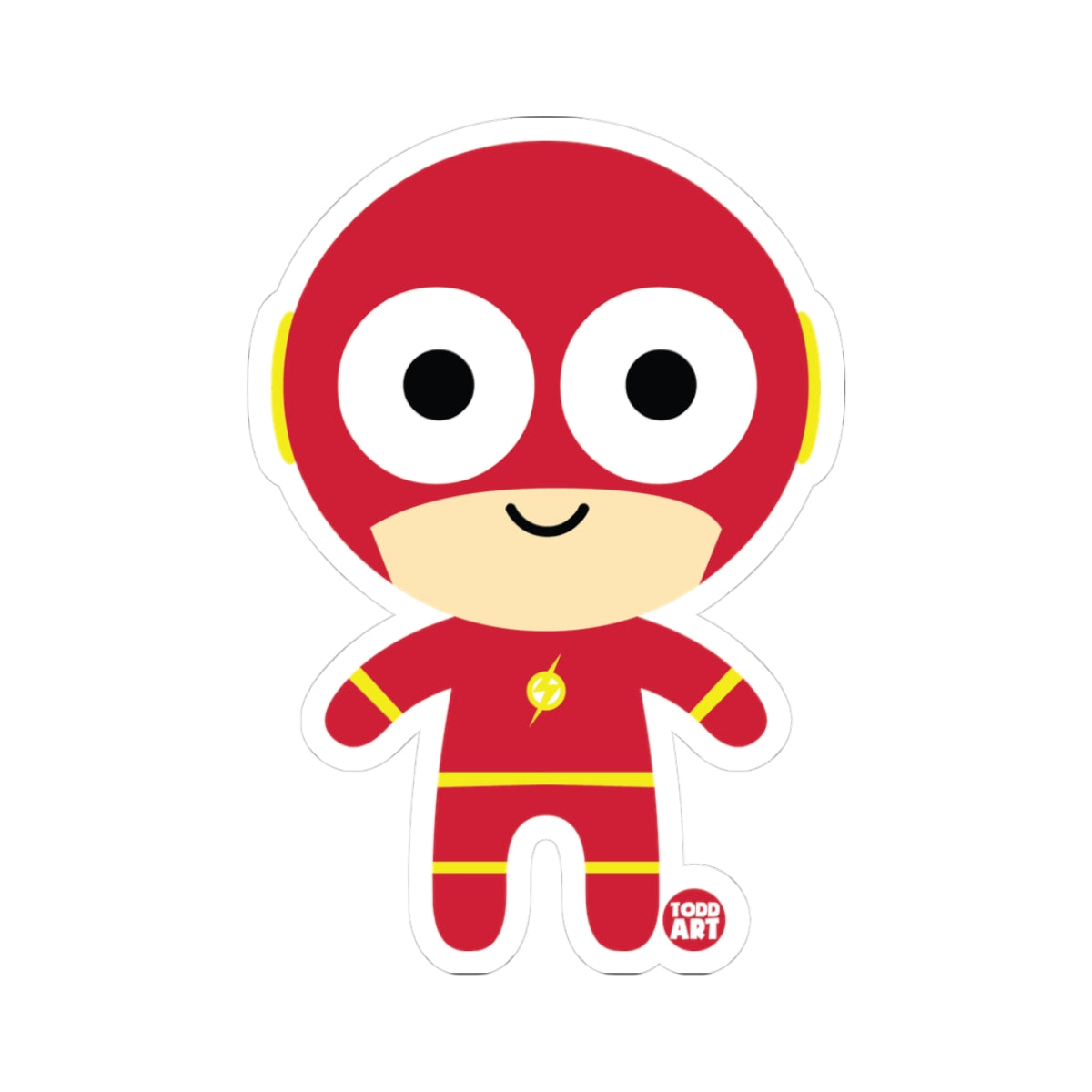 The Flash Todd Art Sticker