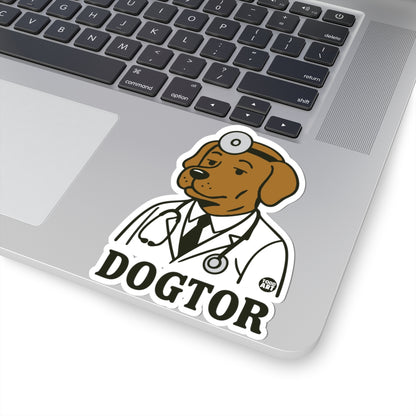 Veterinarian Todd Art Sticker