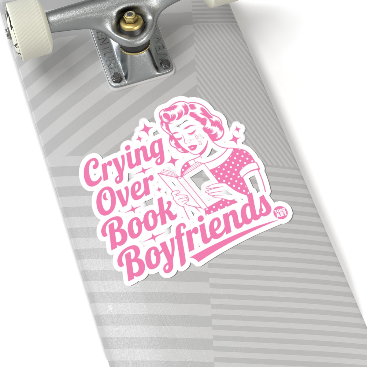 Literary HeartbreakTodd Art Sticker