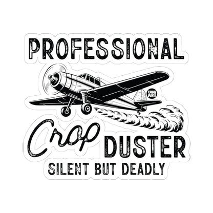 Crop DusterTodd Art Sticker