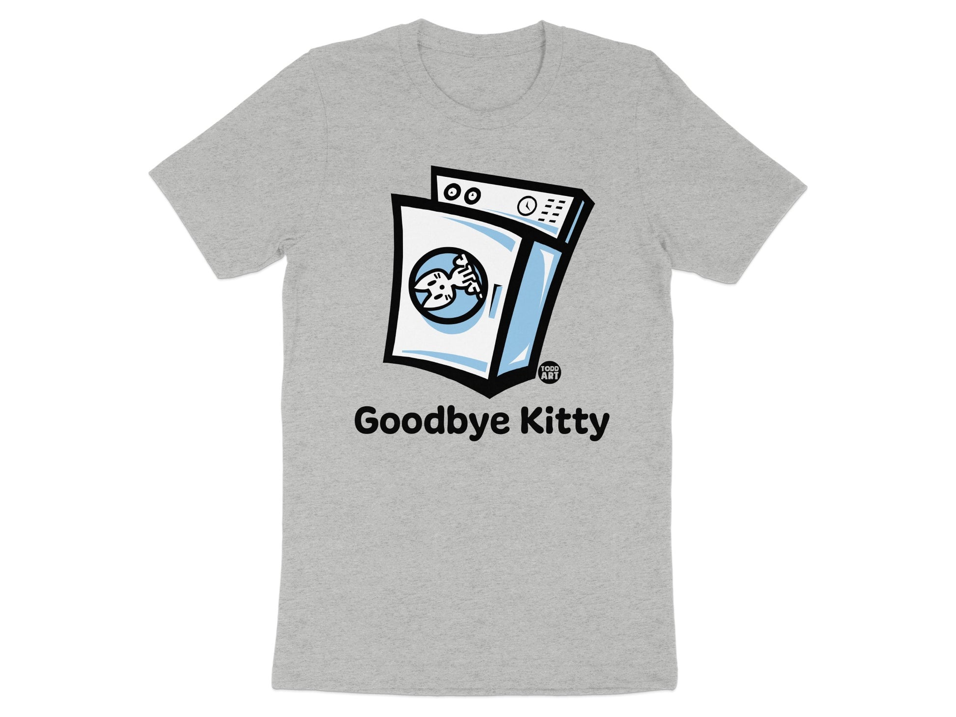 Goodbye Kitty Cute Funny Graphic T-Shirt Product