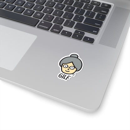 Gilf Todd Art Sticker