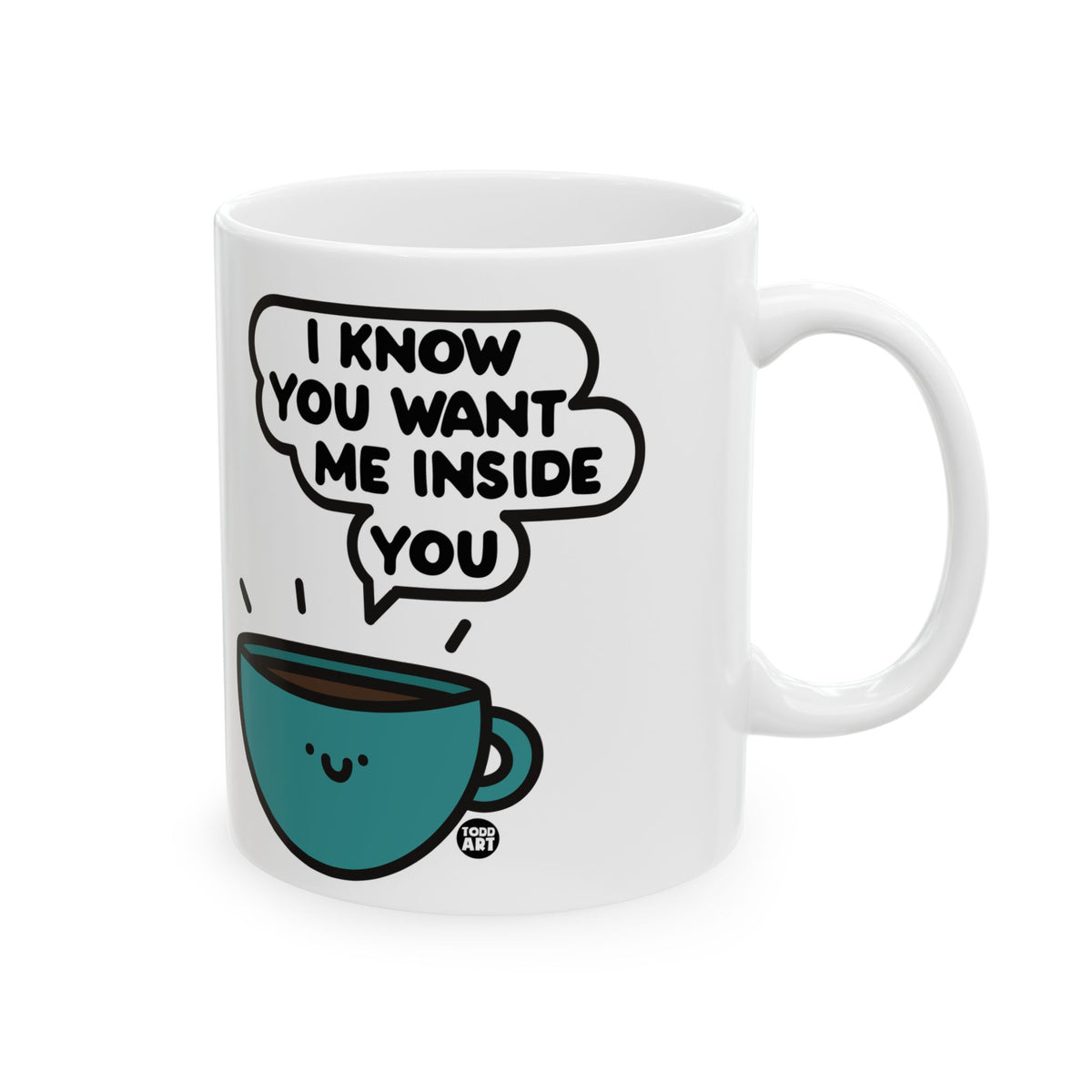 Coffee Thoughts Todd Art Mug