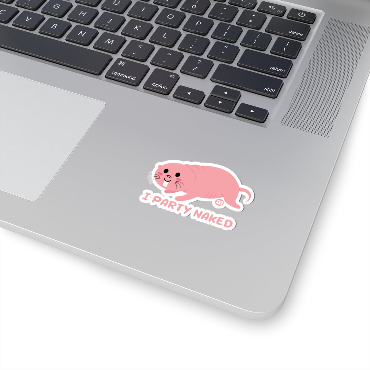 Party NakedTodd Art Sticker