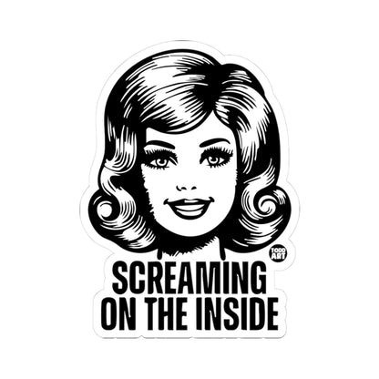 Silent Suffering Todd Art Sticker
