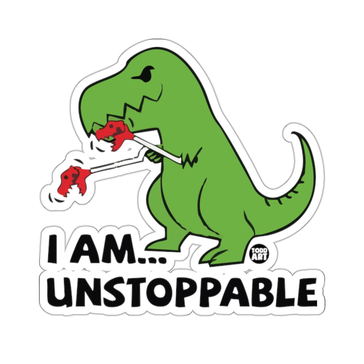 Green T Rex Unstoppable Grabber Dinosaur 