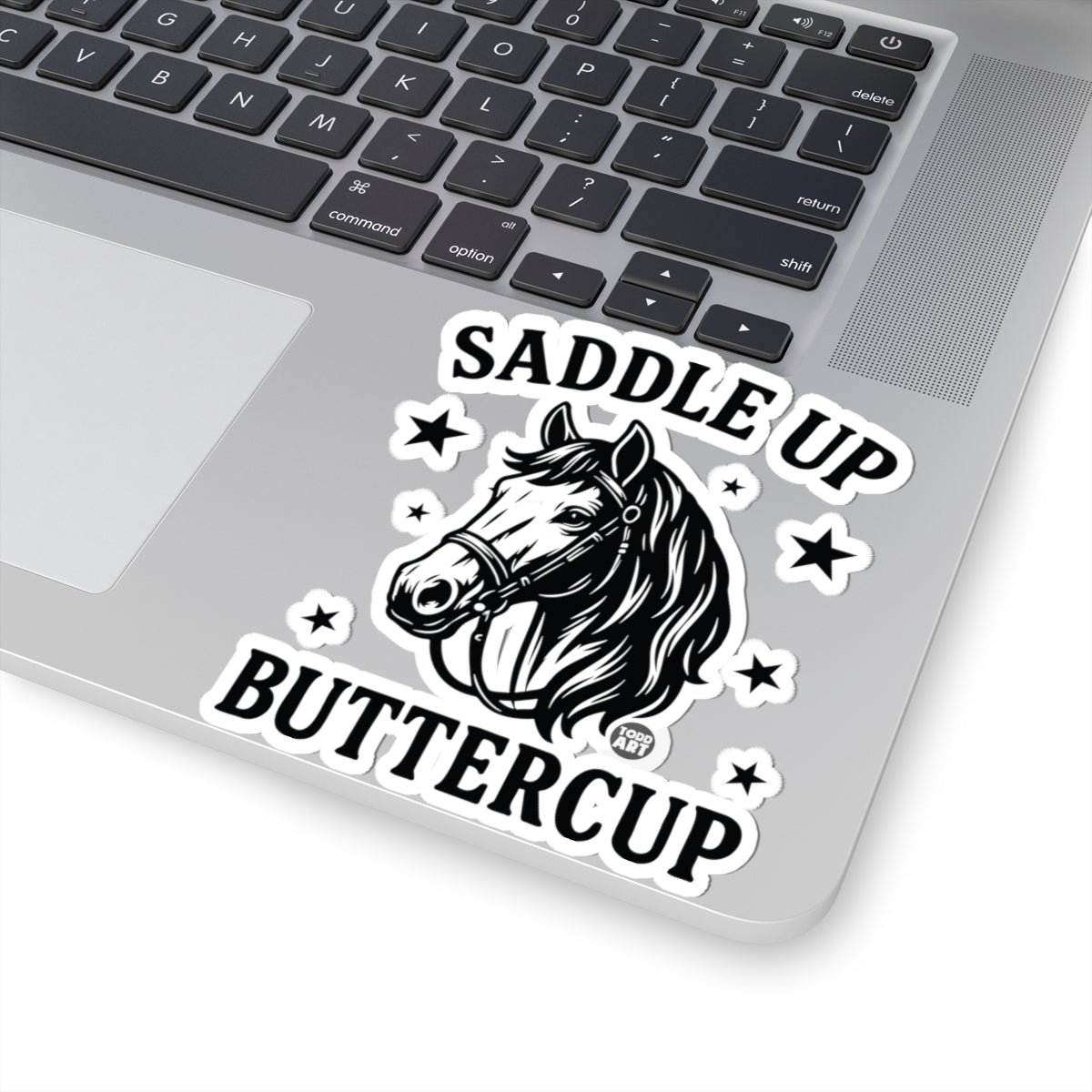Western Horse VibesTodd Art Sticker
