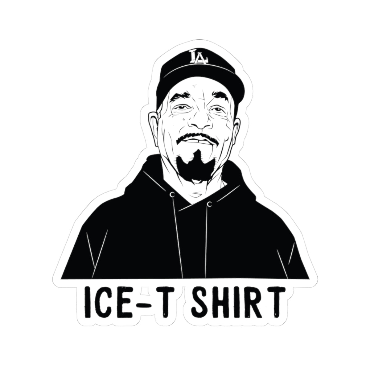 Ice-T Shirt Todd Art Sticker