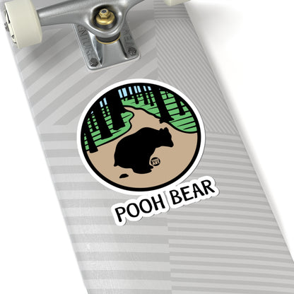 Pooh BearTodd Art Sticker