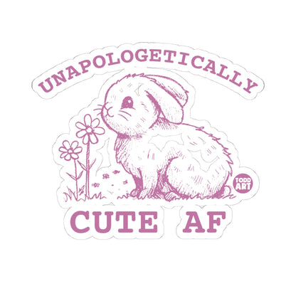 Unapologetically Cute AFTodd Art Sticker