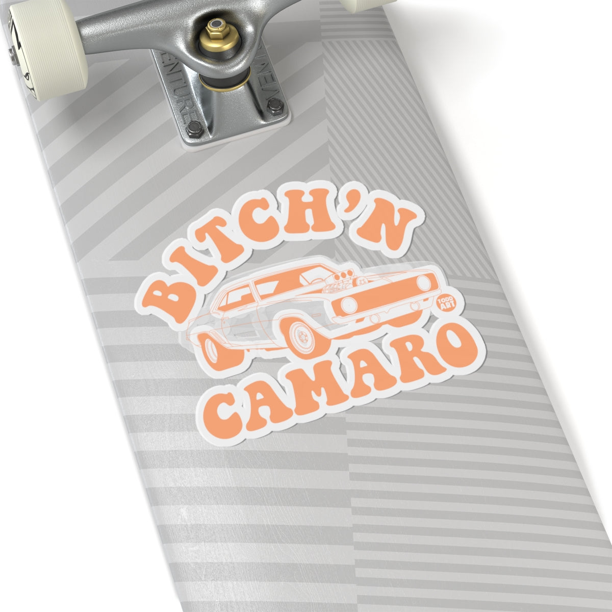 Bitchin' CamaroTodd Art Sticker