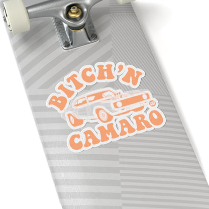 Bitchin' CamaroTodd Art Sticker