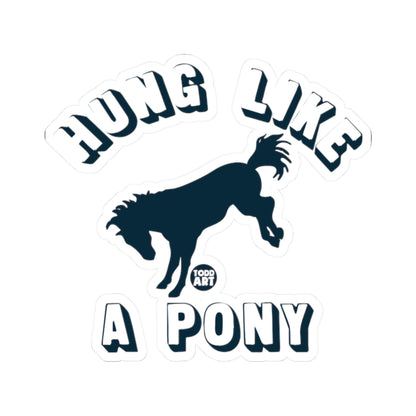 Pony PowerTodd Art Sticker
