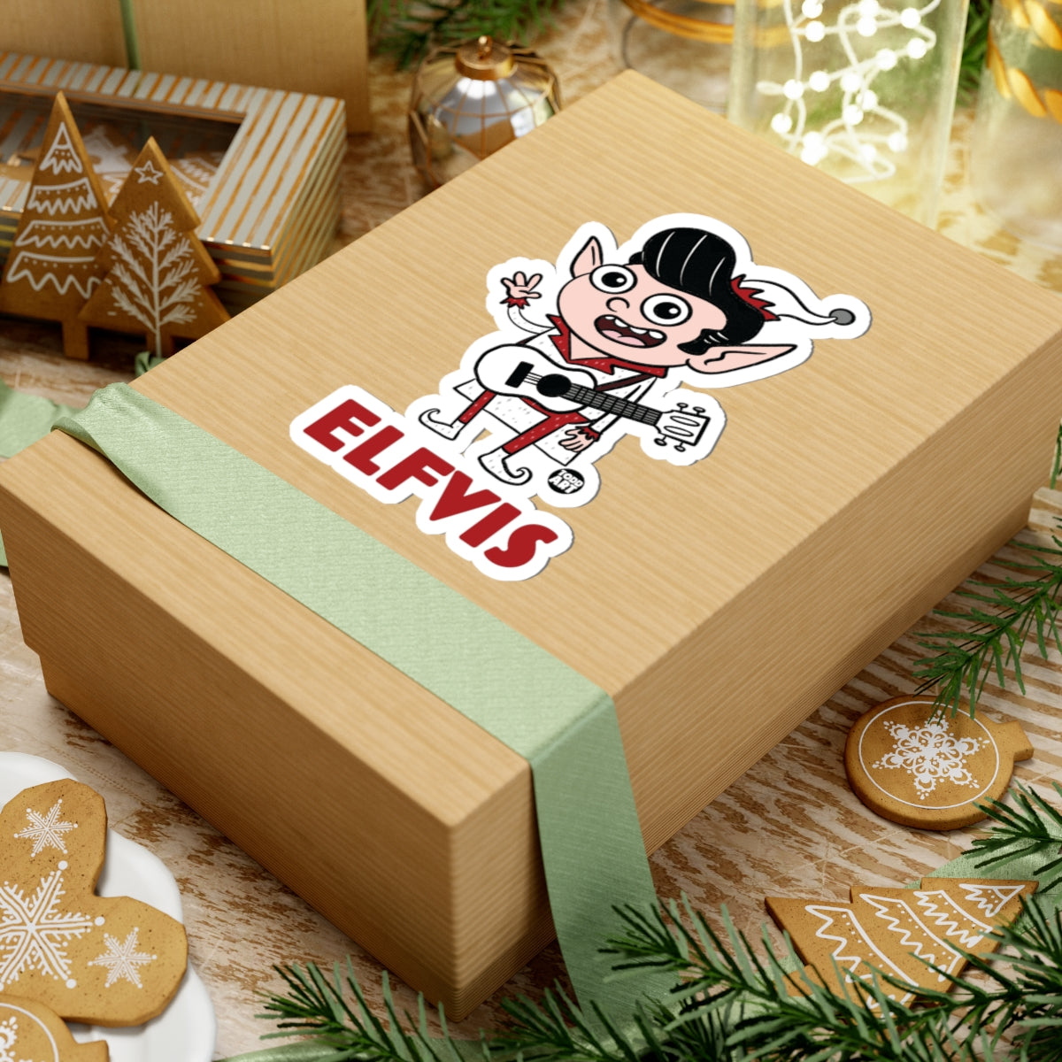 Elfvis Todd Art Sticker