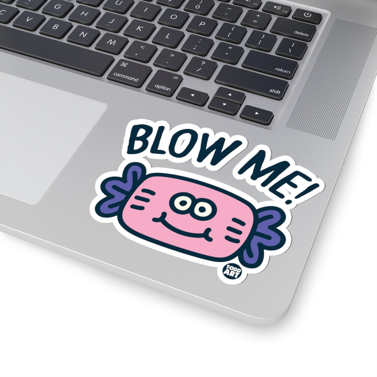 Blowme Todd Art Sticker
