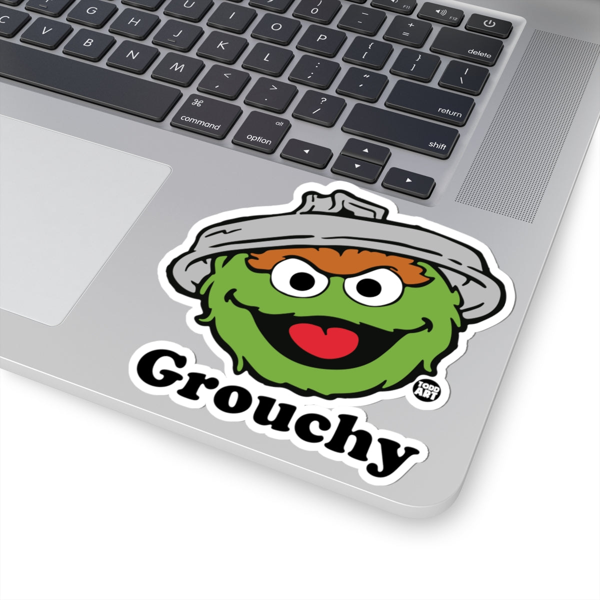 Grouchy Todd Art Sticker