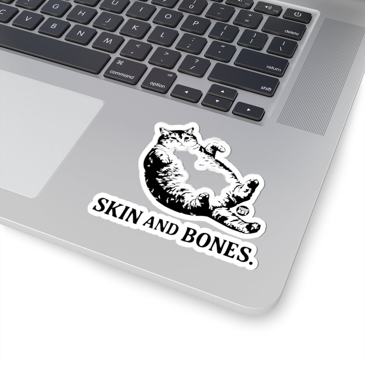 Skin and BonesTodd Art Sticker