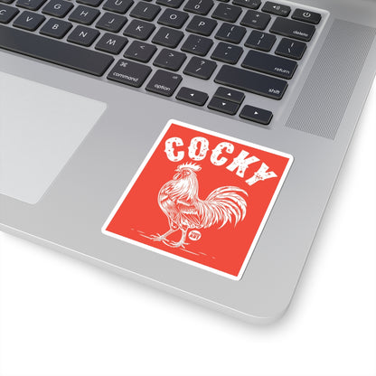 Cock Todd Art Sticker