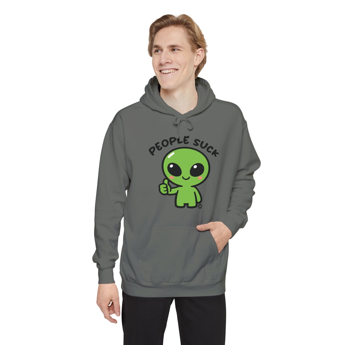 "People Suck"  Alien Hoodie