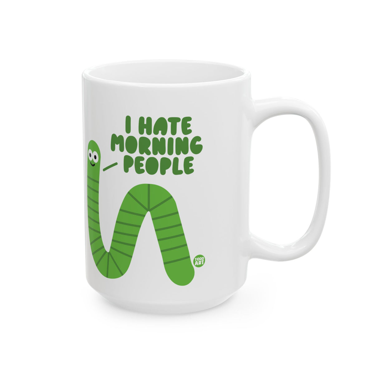 Morning Grouch Todd Art Mug