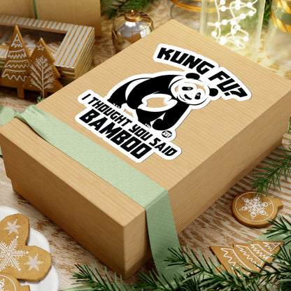 Kung FuTodd Art Sticker