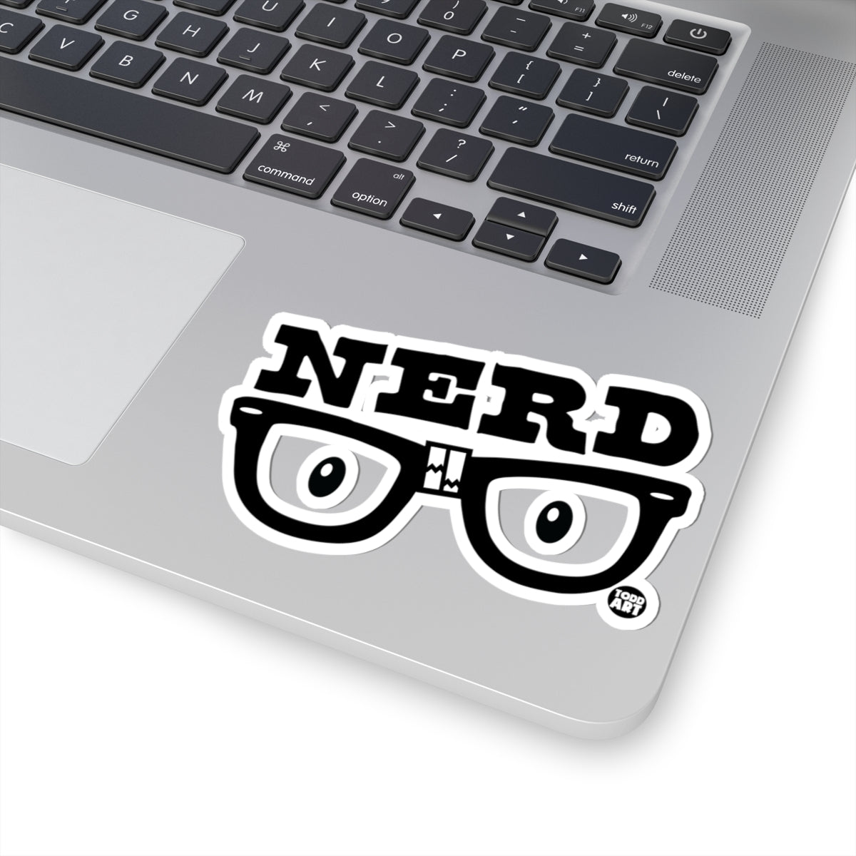 Nerd GlassesTodd Art Sticker