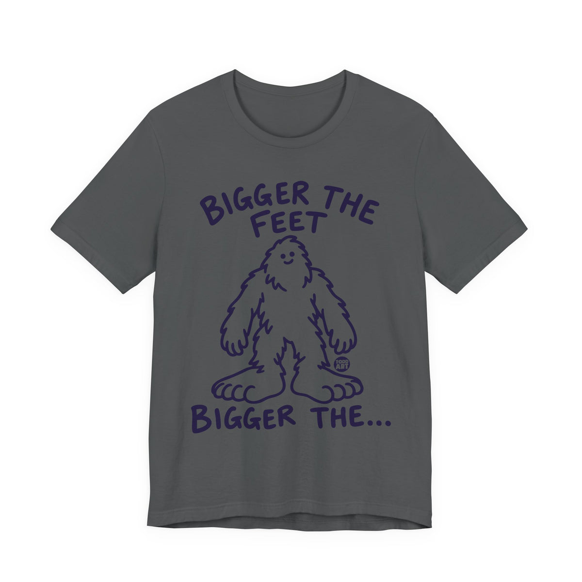 bigger the feet