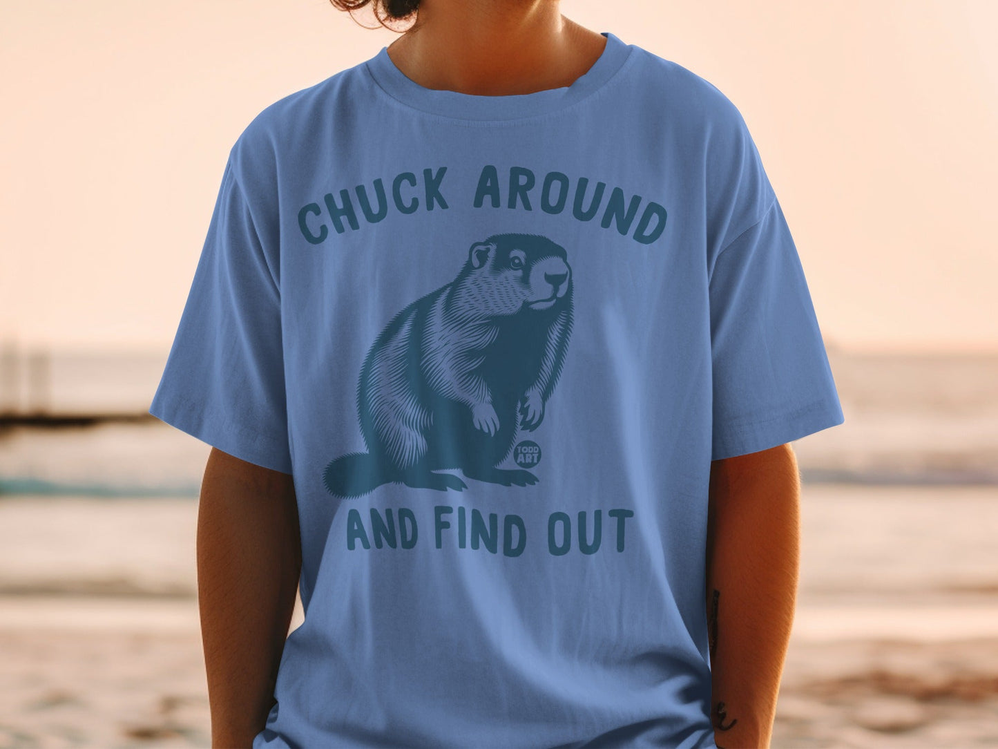 Chuck Around And Find Out Printed T-Shirt