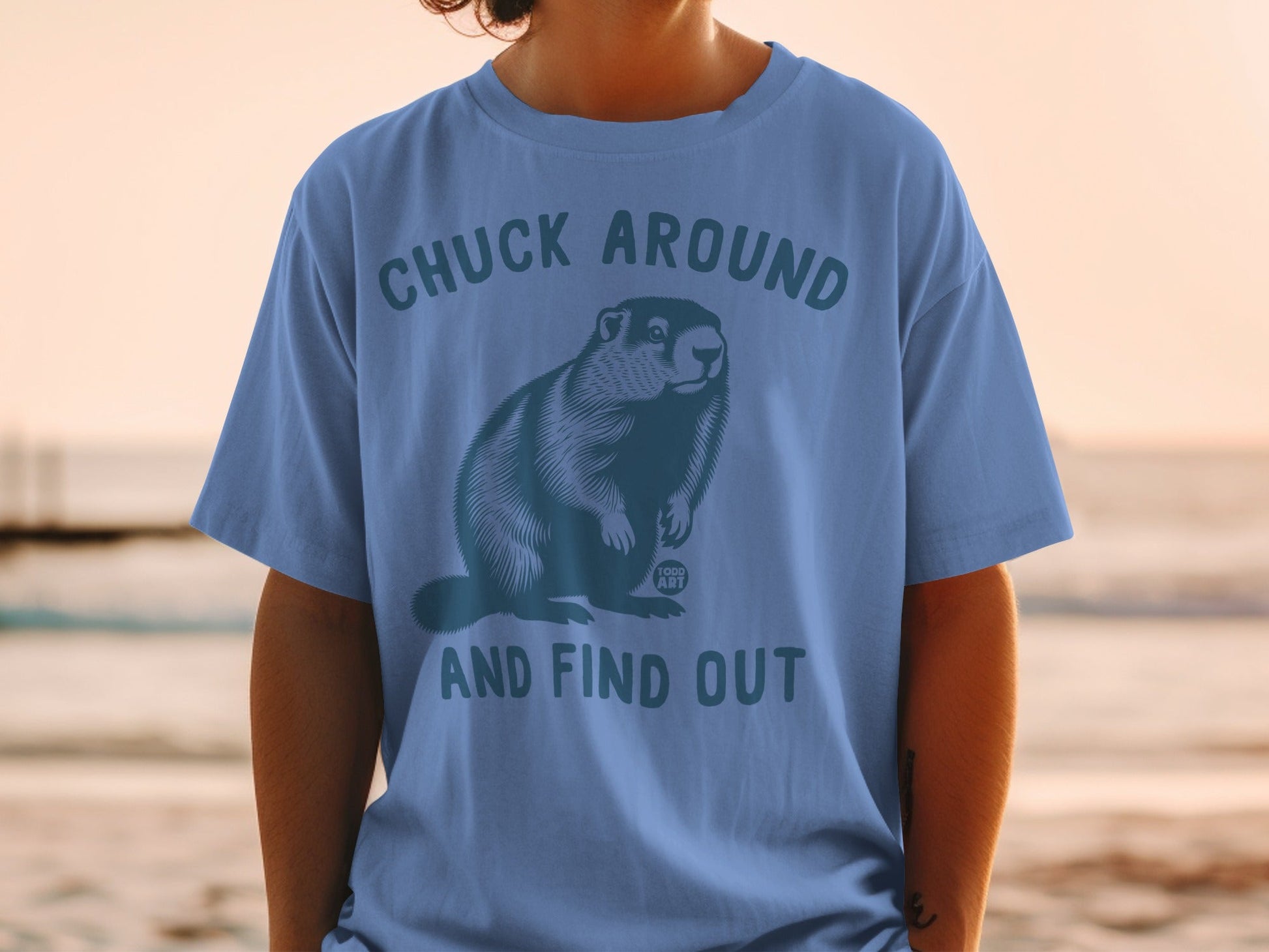 Chuck Around And Find Out Printed T-Shirt