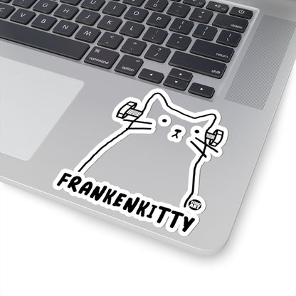 Frankenkitty Todd Art Sticker