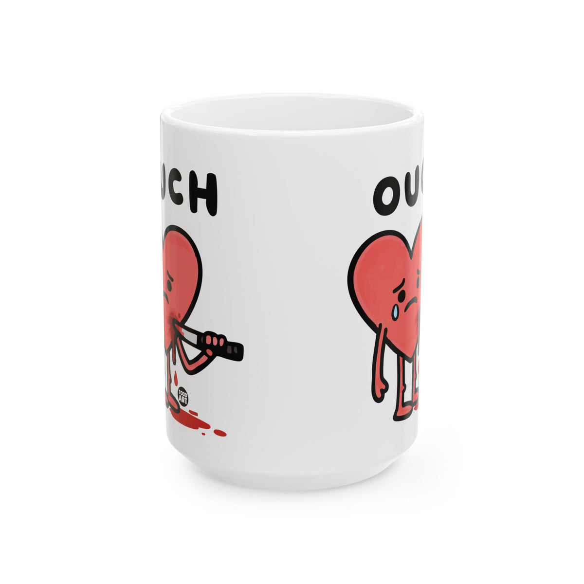 Heartbreak Hurts Todd Art Mug