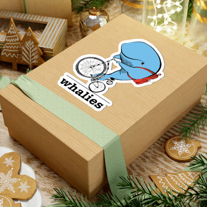 Whales on WheelsTodd Art Sticker