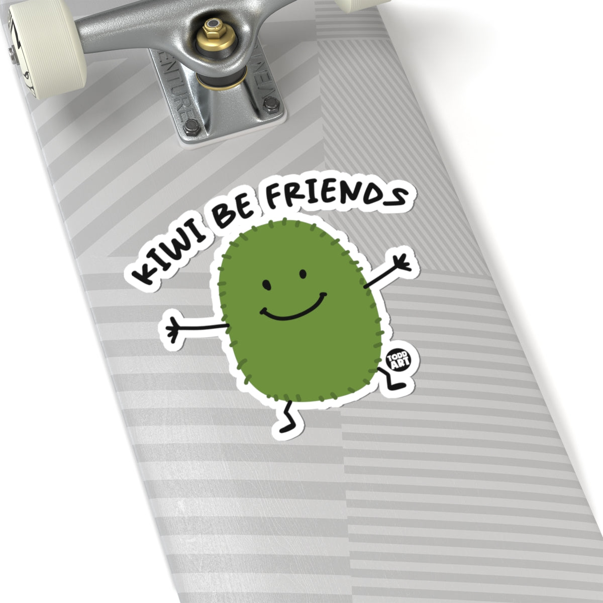 Happy CactusTodd Art Sticker