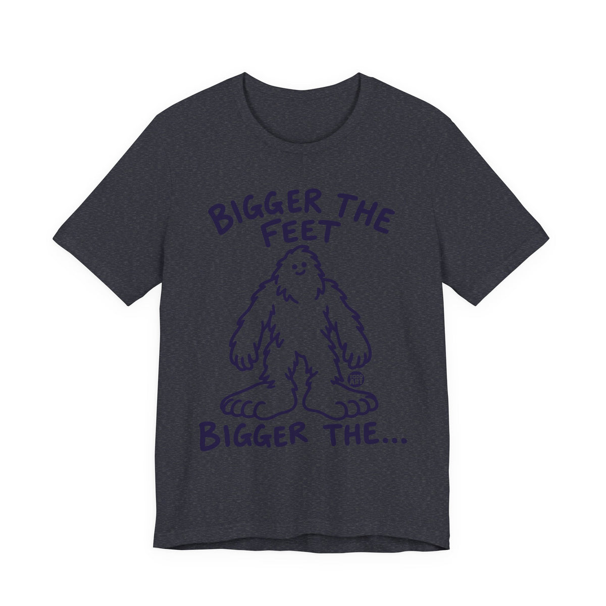 bigger the feet