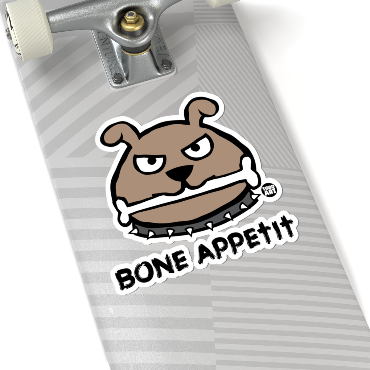 Hungry MonsterTodd Art Sticker