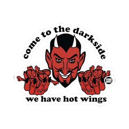 Hot WingsTodd Art Sticker