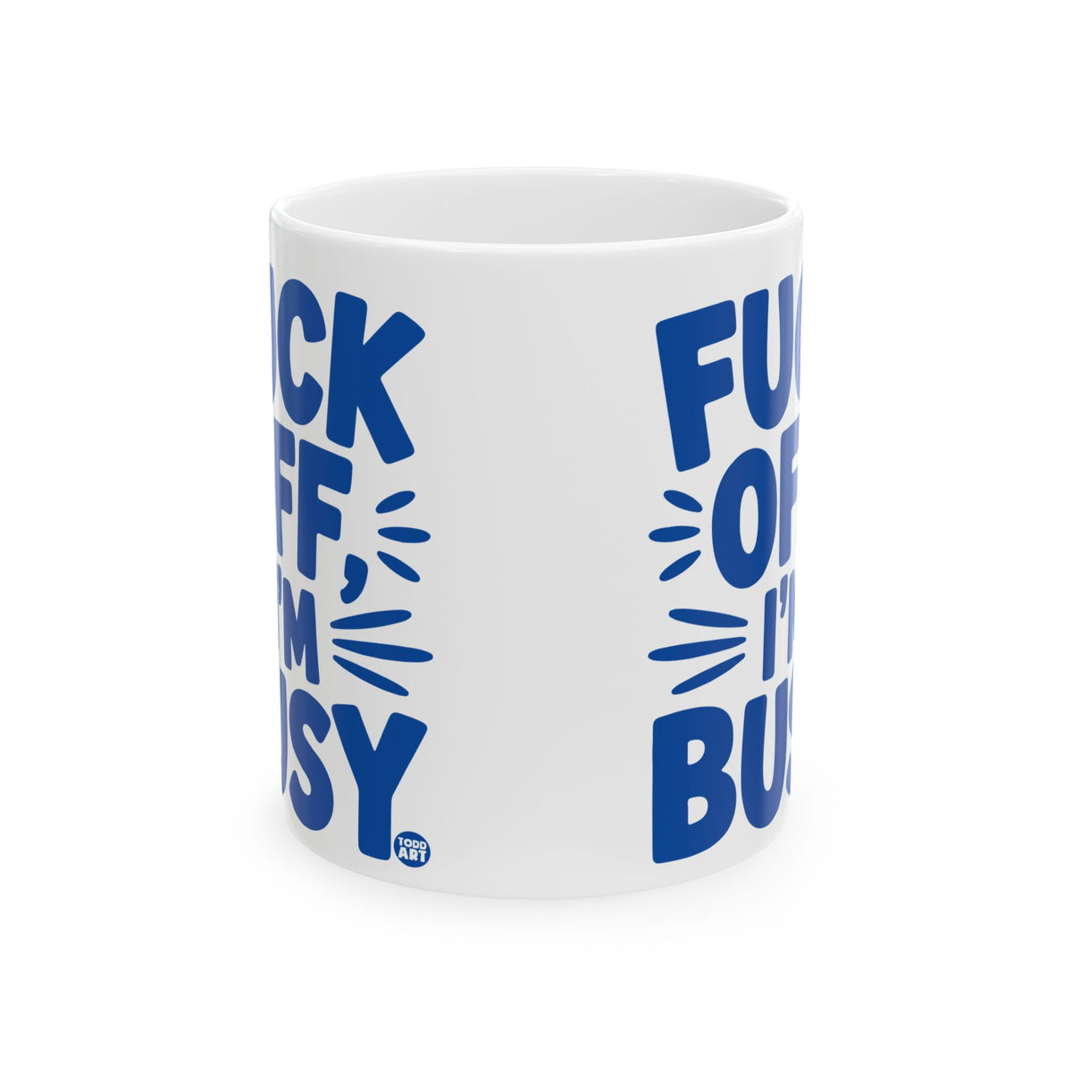 Busy Vibes Todd Art Mug