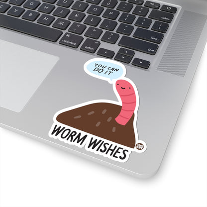 Worm WishesTodd Art Sticker