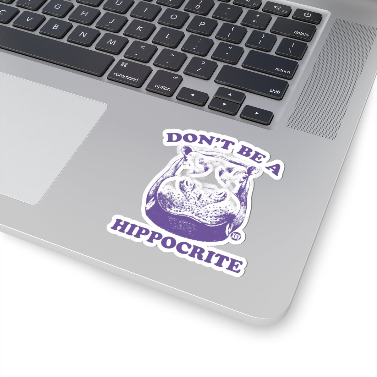 Hippocrite WarningTodd Art Sticker
