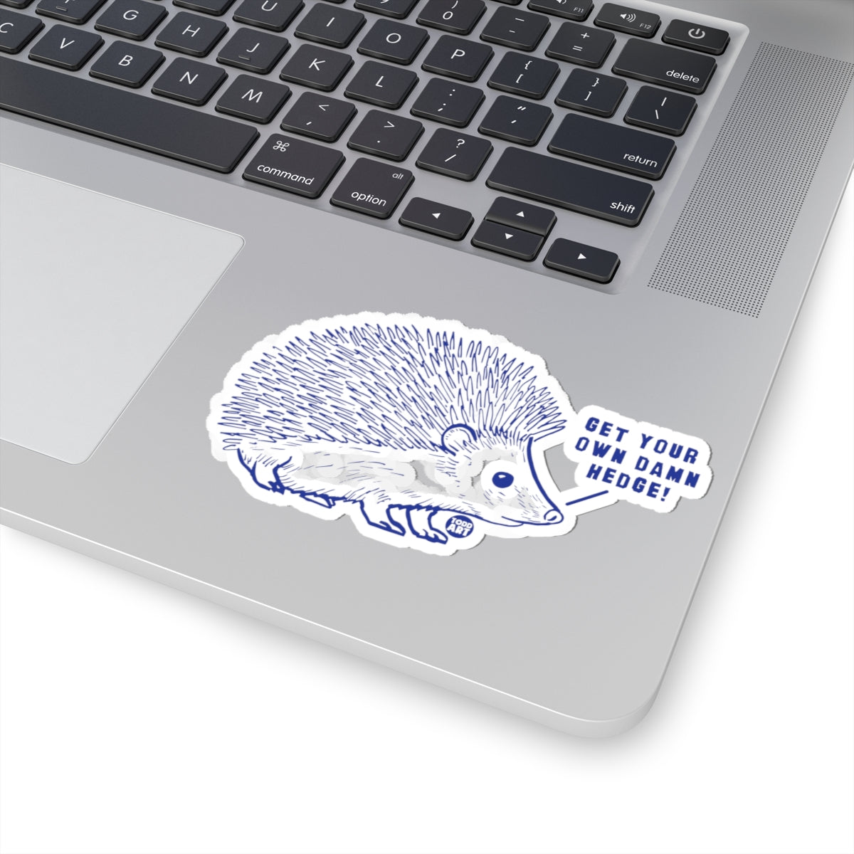 Hedgehog VibesTodd Art Sticker