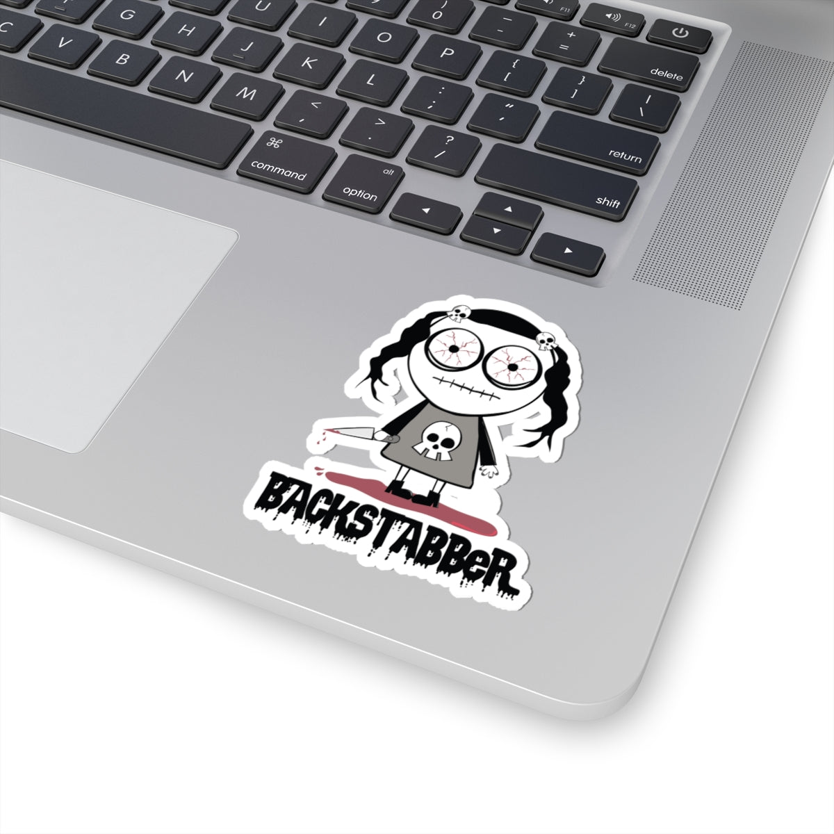 Backstabber Todd Art Sticker