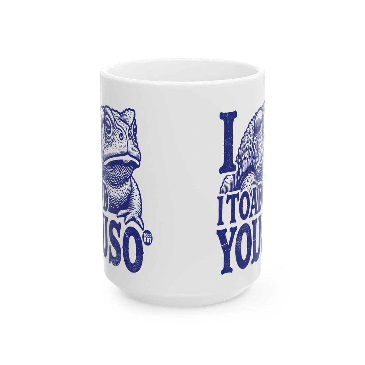 The Wise Toad Todd Art Mug