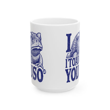 The Wise Toad Todd Art Mug