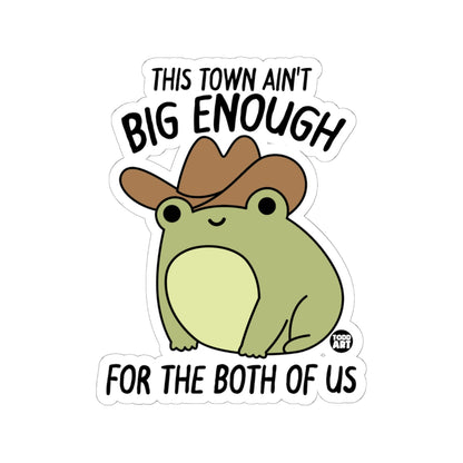 Cowboy Frog AdventureTodd Art Sticker