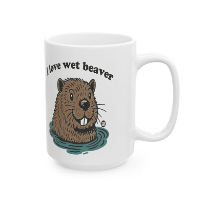 Beaver bliss Todd Art Mug