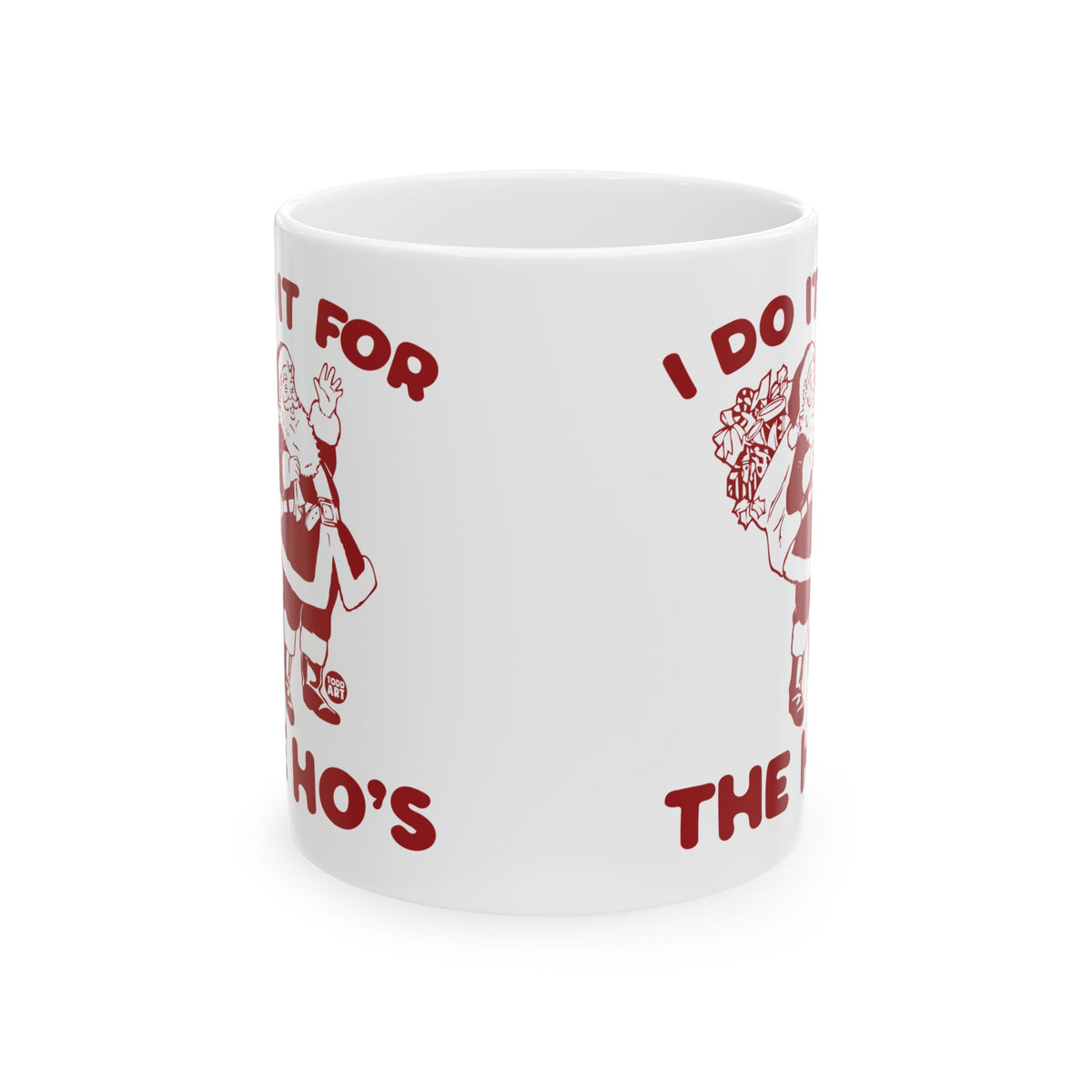 Santa's Holiday Hustle Todd Art Mug
