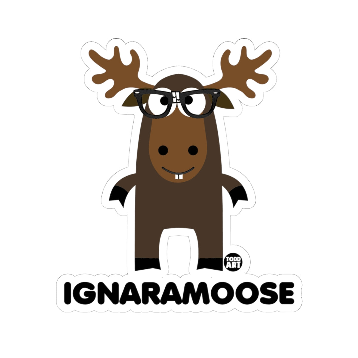 Ignara MooseTodd Art Sticker