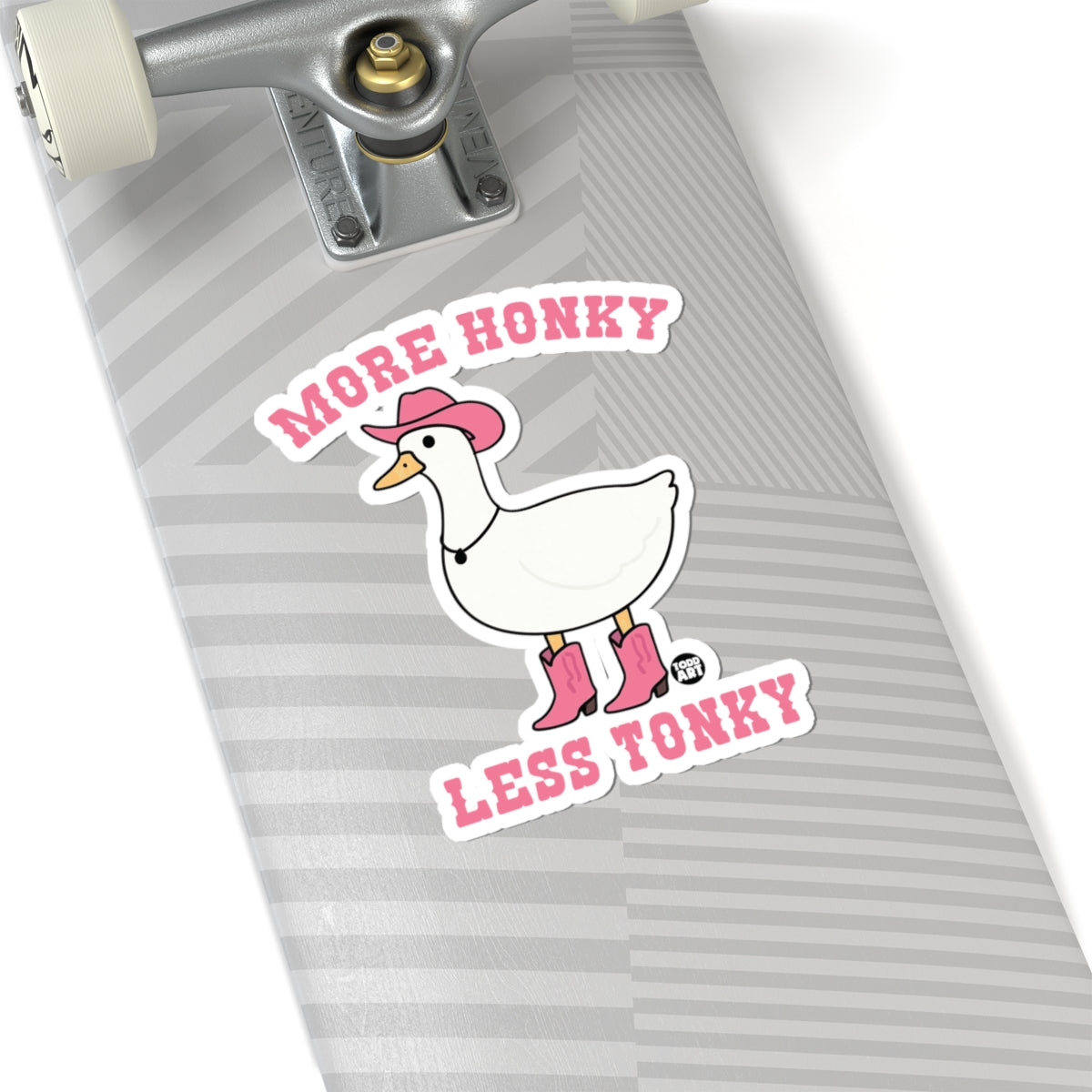 Honky Tonk DuckTodd Art Sticker